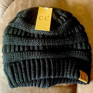 Black C.C Beanie